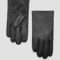 100% leather gloves ruffled detail front view