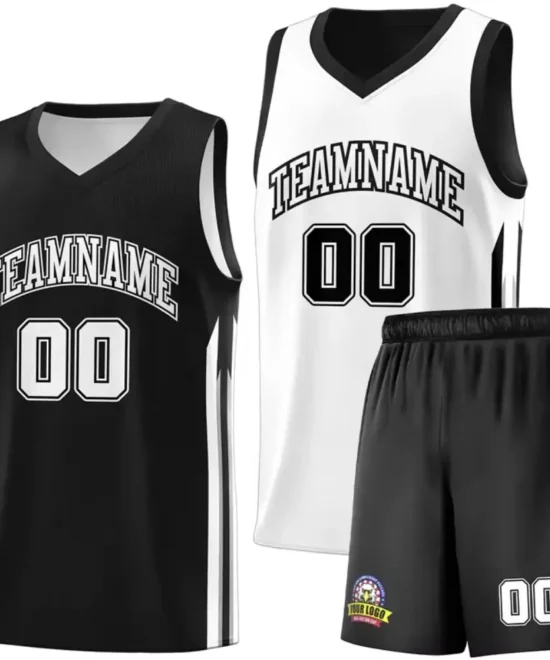 Golden-Garb-Wear-reversible-basketball-uniform-set-in-black-and-neon-green