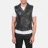 Snap-button-closure-detail-on-black-leather-biker-ves