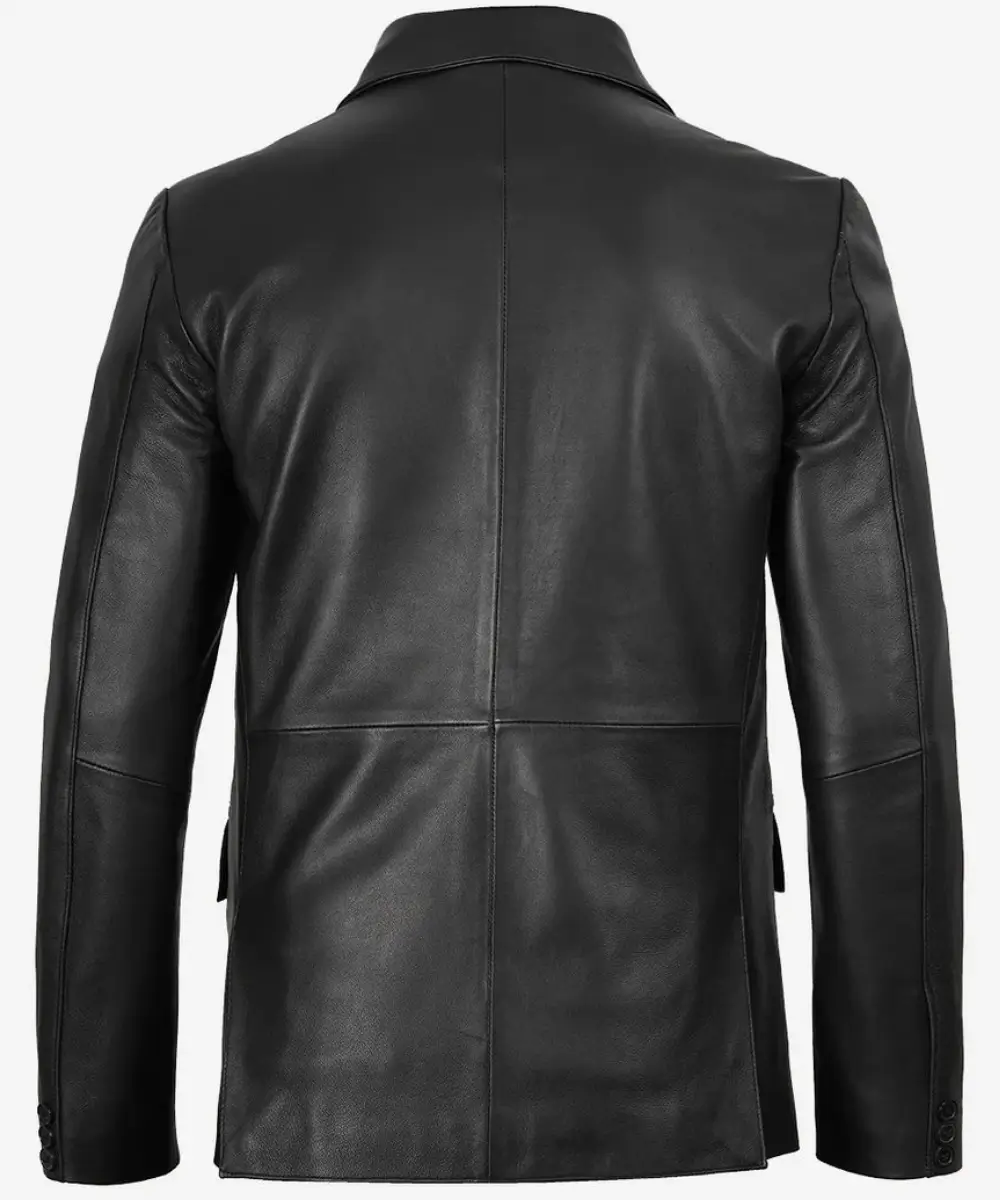 Back-view-of-Golden-Garb-Wear-black-lambskin-leather-blazer