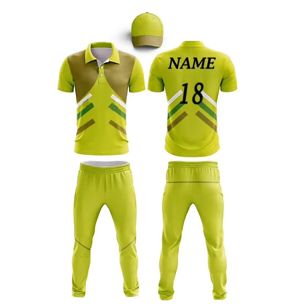 Golden-Garb-Wear-custom-cricket-uniform-set-with-polo-trousers-and-cap