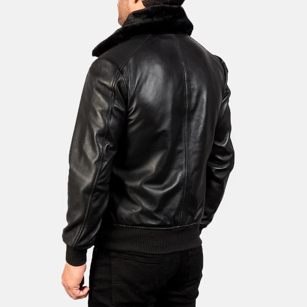 1_Black_White_Leather_Bomber_Jacket