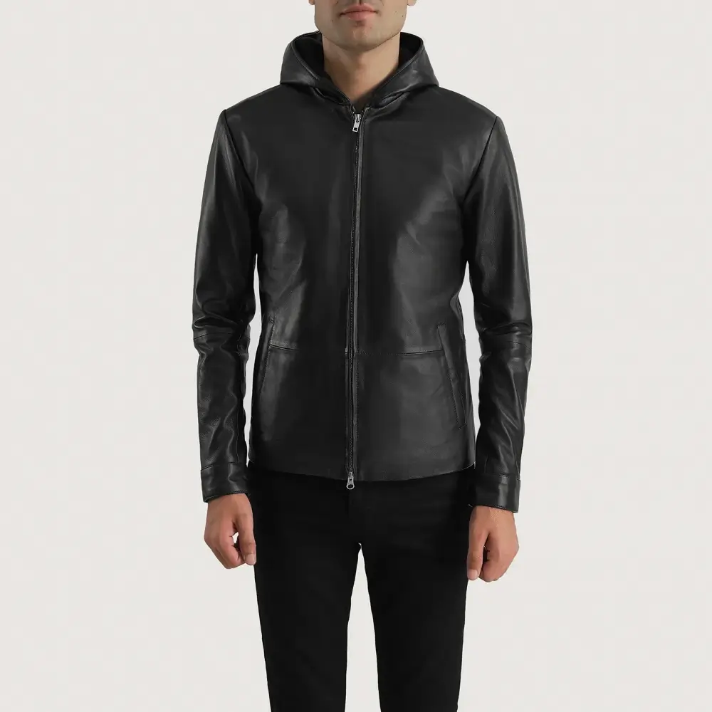 andy-matte-black-hooded-leather-jacket-front.webp.
