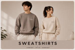 Crewneck sweatshirts for men and women