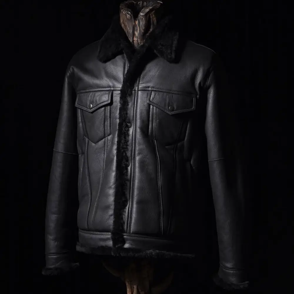 Golden-Garb-Frontier-Shearling-Leather-Jacket-–-front